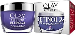 Düfte, Parfümerie und Kosmetik Feuchtigkeitsspendende Anti-Aging Nachtcreme mit Retinol - Olay Regenerist Retinol24 Cream Night Moisturiser