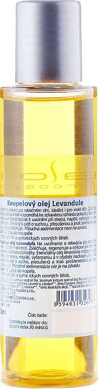 Badeöl - Saloos Lavender Bath Oil — Bild N2