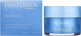 Reichhaltige Gesichtscreme für mehr Elastizität - Phytomer Resubstance Skin Resilience Rich Cream — Bild N2