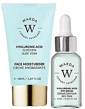 Düfte, Parfümerie und Kosmetik Set - Warda Skin Hydration Boost Hyaluronic Acid (f/cr/50ml + eye/ser/15ml)