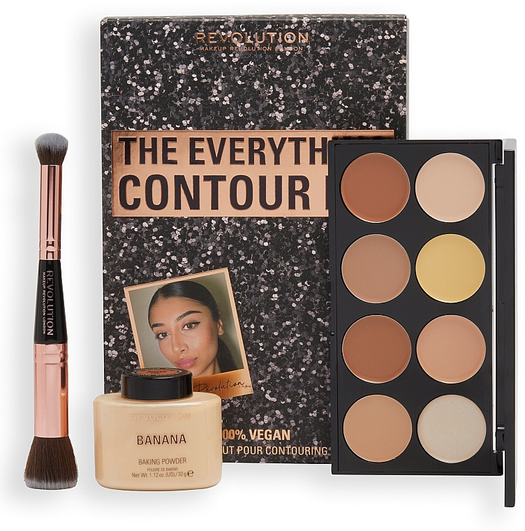 Make-up Set - Makeup Revolution The Everything Contour Kit Gift Set  — Bild N1