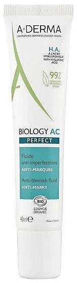 Flüssigkeit gegen Akne - A-Derma Biology AC Perfect Anti-Blemish Fluid — Bild N1