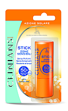 Düfte, Parfümerie und Kosmetik Sonnenschutzstift für empfindliche Bereiche SPF 50 - Clinians Stick Sensitive Areas