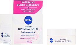 Pflegende Tagescreme für trockene und empfindliche Haut - Nivea Moisturizing Day Cream Nourishing For Dry And Sensitive Skin — Bild N5