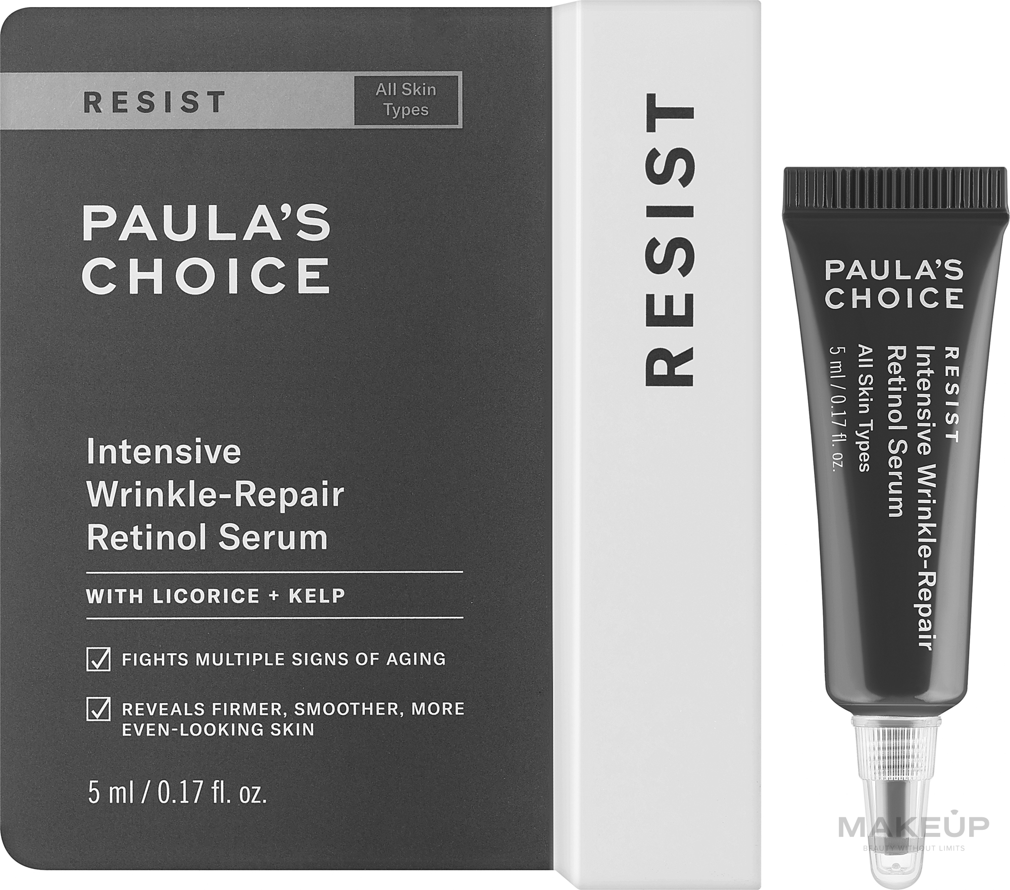 Anti-Falten-Serum mit Retinol - Paula's Choice Resist Intensive Serum Travel Size  — Bild 5 ml