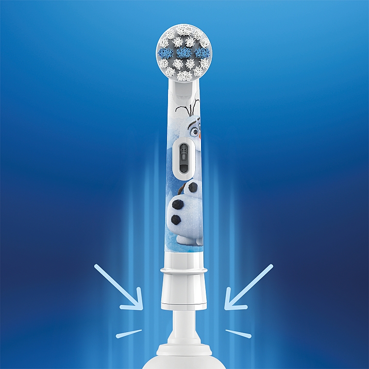 Zahnbürstenköpfe für elektrische Zahnbürste Kaltes Herz - Oral-B Stages Power Frozen EB10 — Bild N5