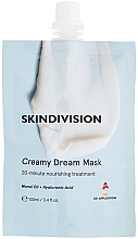 Düfte, Parfümerie und Kosmetik Creme-Maske für das Gesicht mit Monoi-Öl und Hyaluronsäure - SkinDivision Creamy Dream Mask