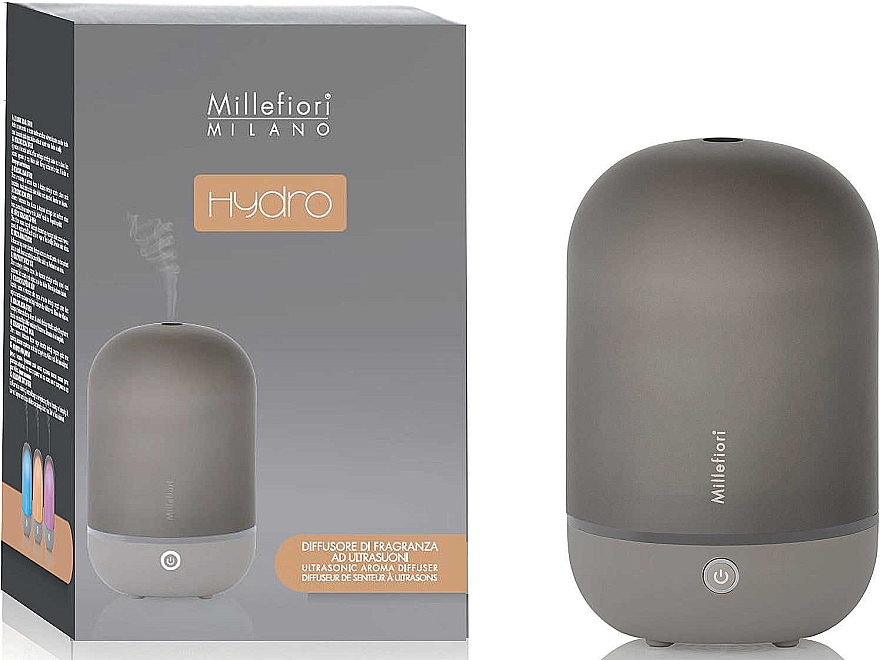 Ultraschall-Aroma-Diffusor - Millefiori Milano Hydro Rounded Ultrasound Diffuseur — Bild N1