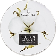 Gesichtspeeling mit Baumwollsamenöl - Scandia Cosmetics Cotton Peeling  — Bild N1