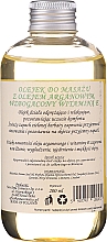 Feuchtigkeitsspendendes Massageöl mit Arganöl und Vitamin E - Fergio Bellaro Massage Oil Green Tea — Bild N4