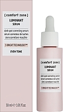 Aufhellendes Gesichtsserum gegen dunkle Flecken - Comfort Zone Luminant Serum — Bild N2