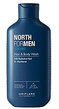 Shampoo für Haare und Körper - Oriflame North For Men Subzero Hair & Body Wash — Bild N1