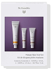 Düfte, Parfümerie und Kosmetik Gesichtspflegeset - Dr. Hauschka Mature Skin (cr/10ml + serum/2.5ml + cr/5ml)