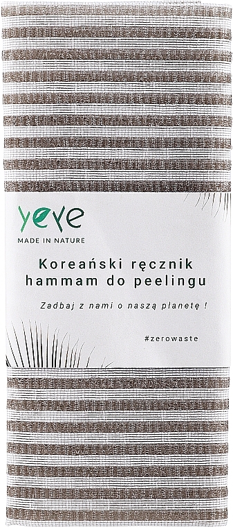 Peeling-Handtuch beige - Yeye — Bild N1