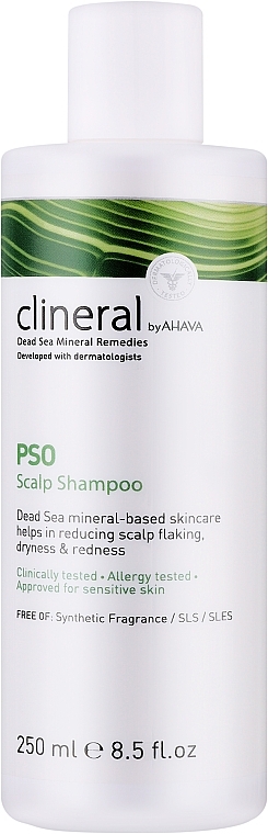 Shampoo für die Kopfhaut - Ahava Clineral PSO Scalp Shampoo — Bild N1