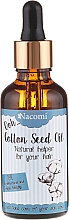 Düfte, Parfümerie und Kosmetik Baumwollsamenöl für das Haar - Nacomi Cotton Seed Oil