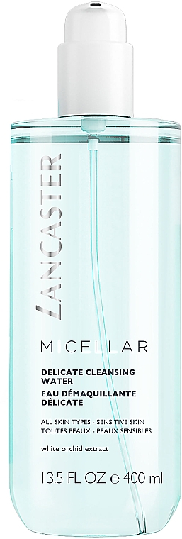 Mizellenwasser mit Orchideenextrakt für alle Hauttypen - Lancaster Micellar Delicate Cleansing Water — Bild N1