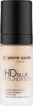 Düfte, Parfümerie und Kosmetik Mattierende Foundation - Pierre Cardin HD Blur Foundation