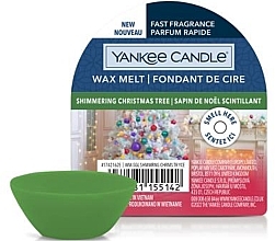 Aromatisches Wachs - Yankee Candle Shimmering Christmas Tree Wax Melts — Bild N1