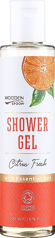 Duschgel mit Citronella und Litsea cubeba - Wooden Spoon I Am So Cool Shower Gel — Bild N1