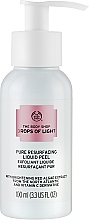 Düfte, Parfümerie und Kosmetik Aufhellendes flüssiges Gesichtspeeling mit Rotalgenextrakt - The Body Shop Drops of Light Pure Resurfacing Liquid Peel