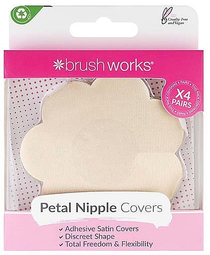 Matte Stylingpaste - Brushworks Nipple Covers  — Bild N1