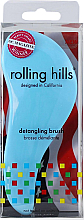 Düfte, Parfümerie und Kosmetik Entwirrbürste blau - Rolling Hills Detangling Brush Travel Size Sky Blue