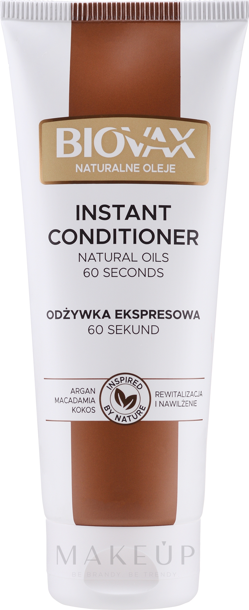 7in1 Conditioner Natürliche Öle - Biovax Hair Conditioner — Bild 200 ml