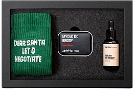 Düfte, Parfümerie und Kosmetik Set - Zew For Men (oil/30ml + soap/85ml + soap/holder/1pc + socks)