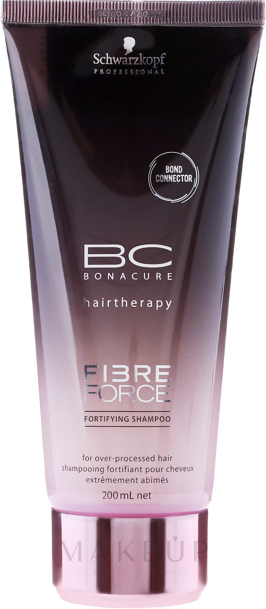 Stärkendes Shampoo für behandeltes Haar - Schwarzkopf Professional BC Fibre Force Fortifying Shampoo — Bild 200 ml