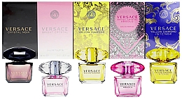 Duftset - Versace Miniatures Collection For Her (Eau de Parfum 2x5ml + Eau de Toilette 3x5ml)  — Bild N1