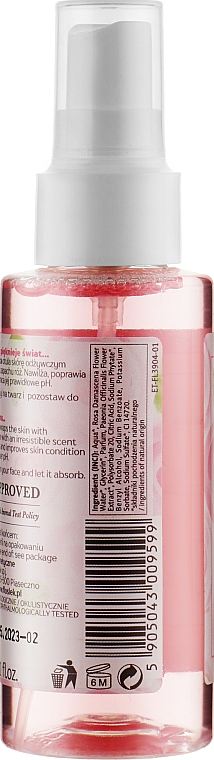 Natürliches Rosenwasser für Gesicht, Hals und Dekolleté - Floslek — Bild N2