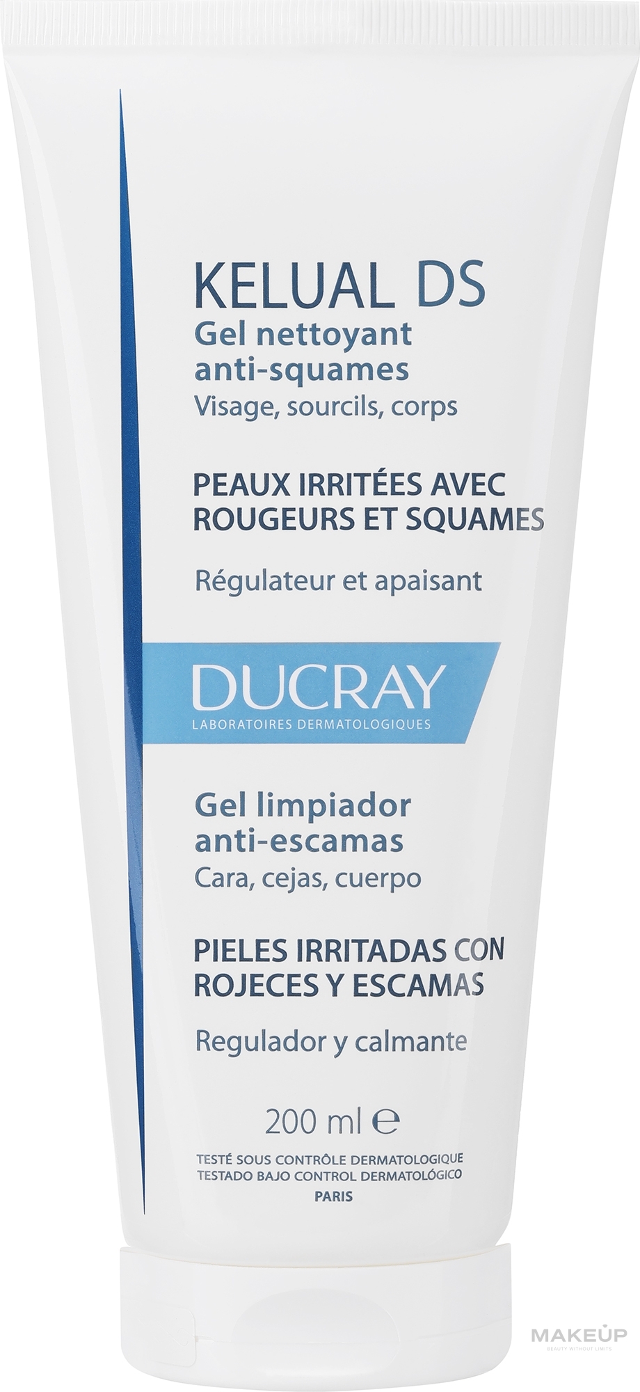 Reinigungsgel - Ducray Kelual DS Anti-Scales Cleansing Gel  — Bild 200 ml