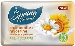 Düfte, Parfümerie und Kosmetik Feuchtigkeitsspendende Stückseife Kamille und Glycerin - Spring Blossom Chamomile & Glycerine Moisturizing Soap
