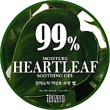 Düfte, Parfümerie und Kosmetik Feuchtigkeitsspendendes Gel Heartleaf - Tenzero Moisture Soothing Gel