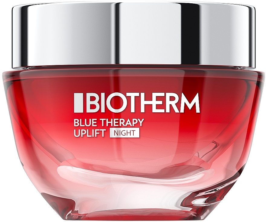 Biotherm Blue Therapy Red Algae Uplift Night Cream - Regenerierende und beruhigende Anti-Falten Nachtcreme für das Gesicht mit Rotalgenextrakt — Bild N1