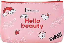 Kosmetiktasche, rot, pulver - IDC Institute Sweet & Pretty — Bild N1