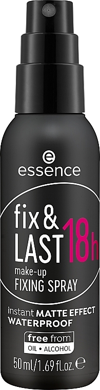 Fixierspray - Essence Fix & Last 18h Make-up Fixing Spray — Bild N2