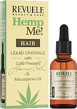 Flüssigkristalle für Haare mit Hanfsamenöl - Revuele Hemp Me! Hair Liquid Crystals — Bild N2