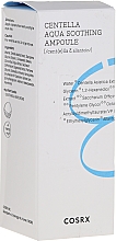 Düfte, Parfümerie und Kosmetik Beruhigende Gesichtsampulle mit Centella-Asiatica-Extrakt, Pro Vitamin B5, Madecassosid und Allantoin - Cosrx Centella Aqua Soothing Ampoule