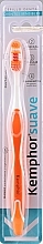 Zahnbürste orange - Kemphor Soft Toothbrush — Bild N1