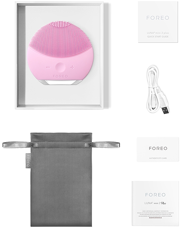 Reinigende Smart-Massagebürste für das Gesicht Luna Mini 2 Plus Pink - Foreo Luna Mini 2 Plus Pink — Bild N4