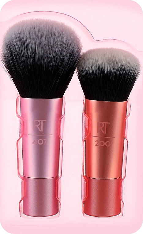 Foundationpinsel 2 St. - Real Techniques Mini Brush Duo — Bild N1