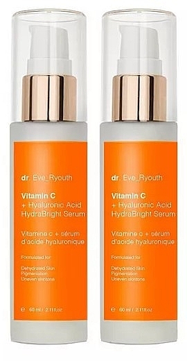 Set - Dr. Eve_Ryouth Vitamin C + Hyaluronic Acid (ser/2x60ml) — Bild N1