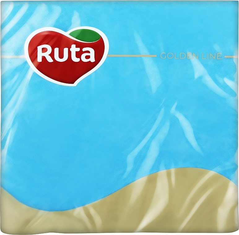 Papierservietten 33x33 cm azurblau 20 St. - Ruta — Bild N1
