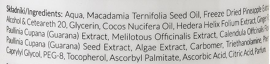 Körpercreme mit gefriergetrockneter Ananas - Apis Professional Pina Colada Body Tropical Cream — Bild N2