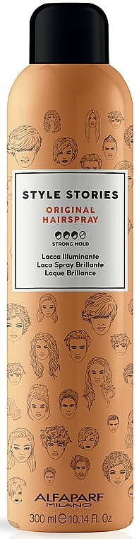Haarspray Starker Halt - Alfaparf Milano Style Stories Original Hairspray — Bild N3