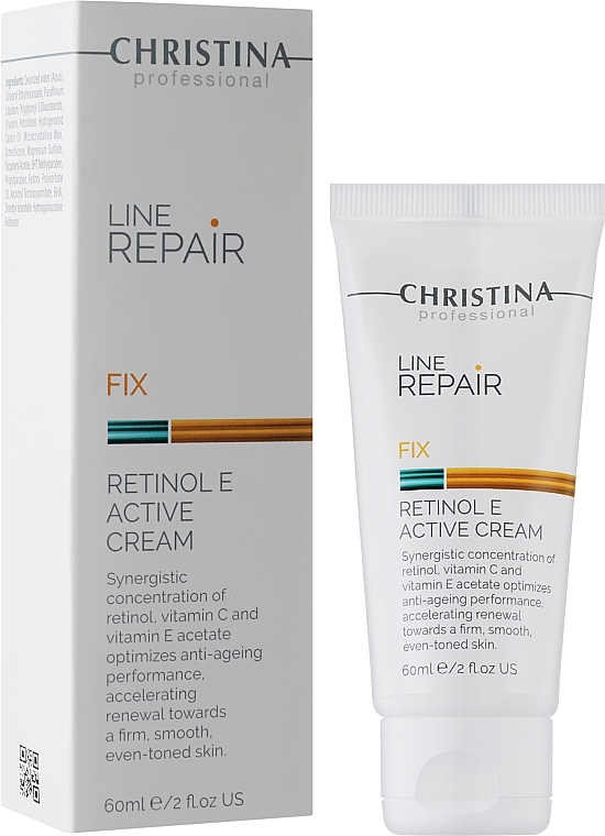Creme mit Retinol und Vitamin E für das Gesicht - Christina Line Repair Fix Retinol E Active Cream — Bild N3