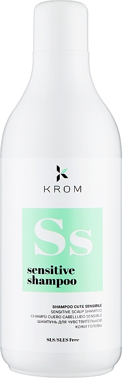 Sulfatfreies Shampoo für den täglichen Gebrauch - Krom Sensitive Shampoo — Bild N1