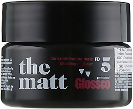 Düfte, Parfümerie und Kosmetik Mattwachs mit extra starkem Halt - Glossco The Matt 5
